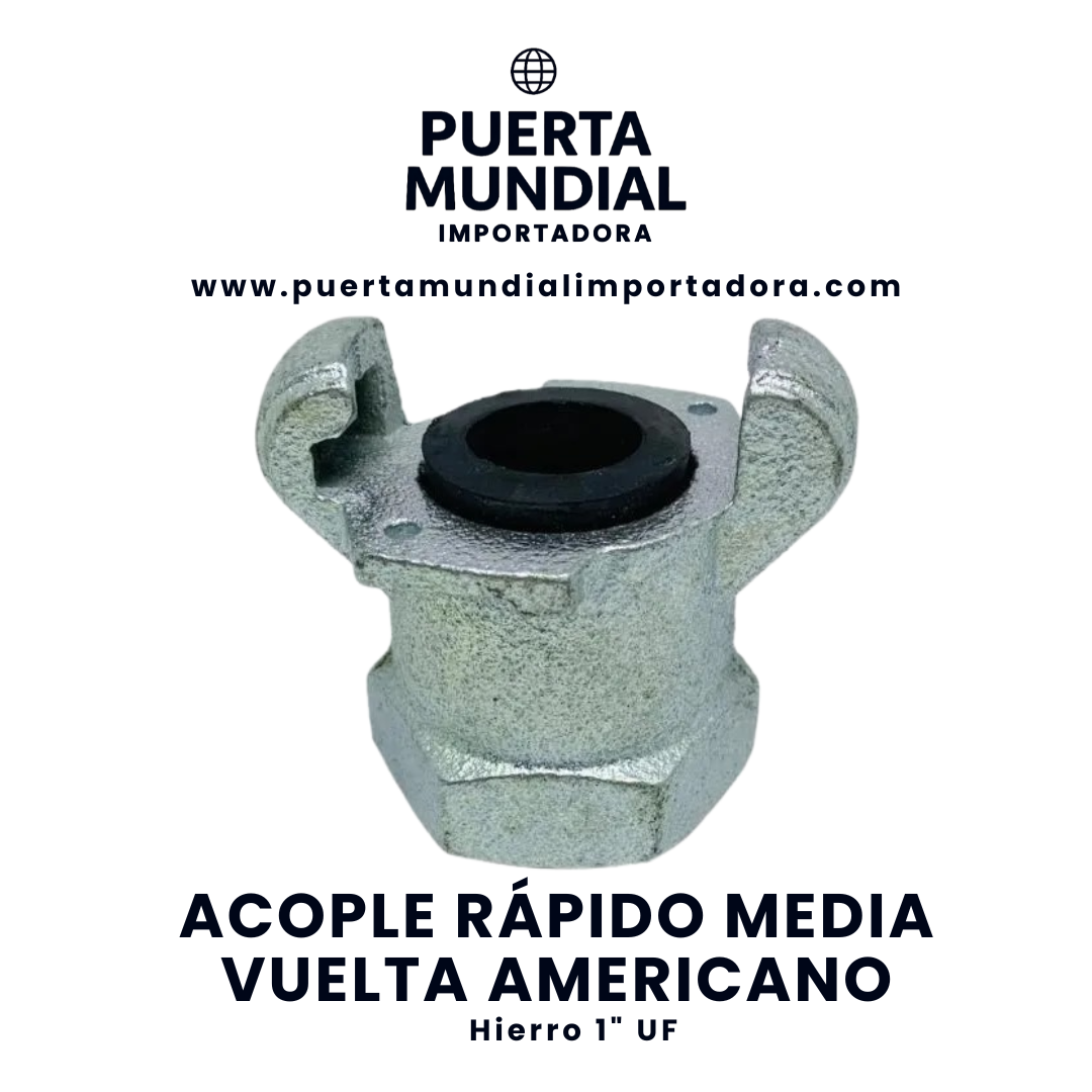 acople rÁpido media vuelta americano hierro 1/2" uf acople rÁpido media vuelta americano hierro 1/2" uf