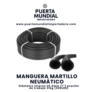 manguera para martillo neumÁtico 25,4mm (1”) – alta resistencia y flexibilidad industrial