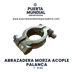 abrazadera morza acople palanca 1" sl40
