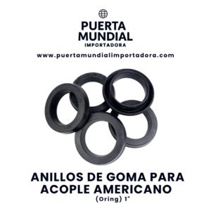 anillos de goma (o ring) para acople americano 1"